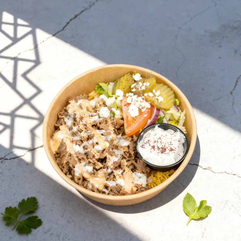 Gyro Republic Beef Bowl