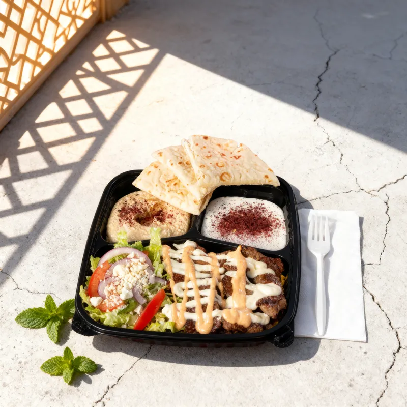 Gyro Republic Beef Plate