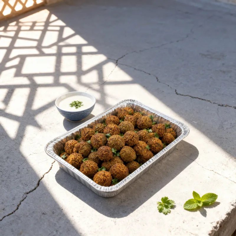 Gyro Republic Falafel Tray
