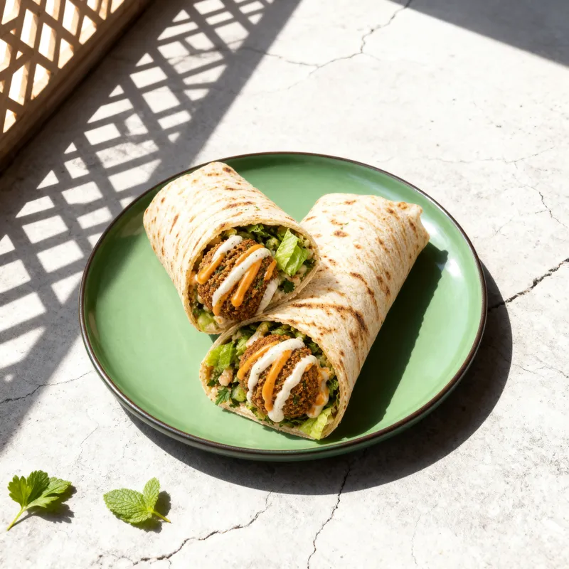 Gyro Republic Falafel Wrap