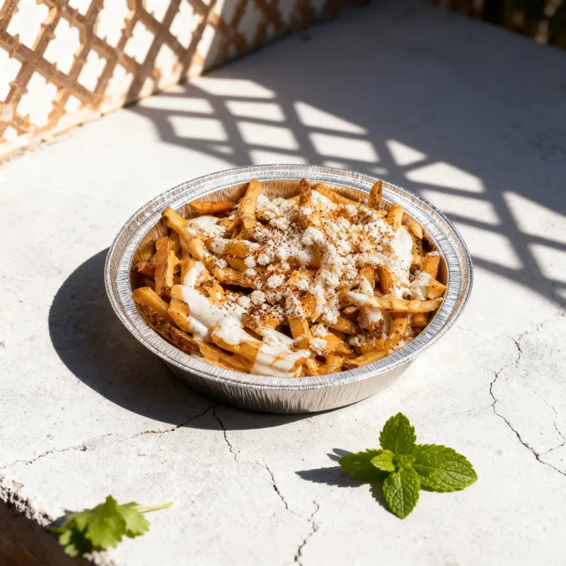 Gyro Republic Feta Garlic Fries