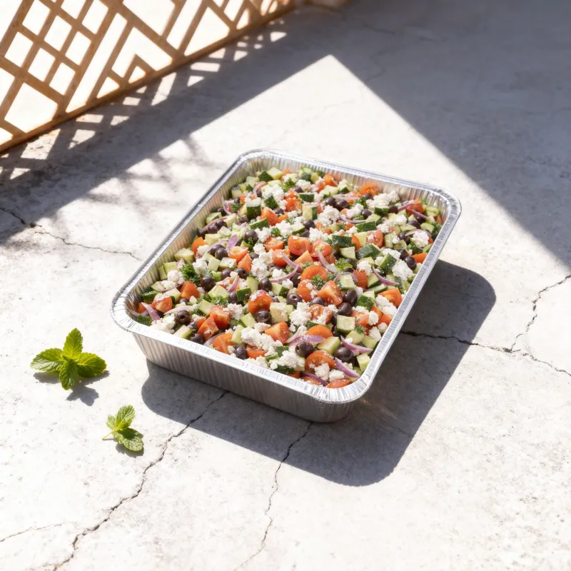 Greek Salad Tray from Gyro Republic