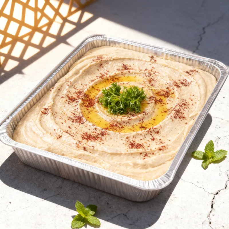 Hummus Tray from Gyro Republic