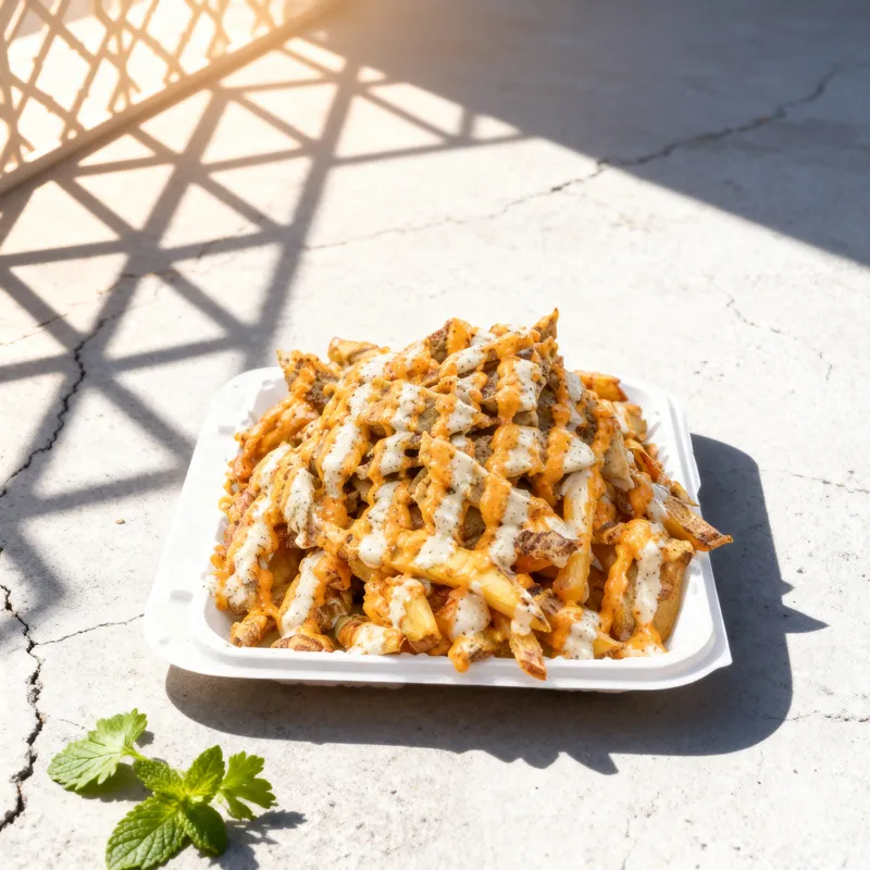 Gyro Republic Lamb Over Fries