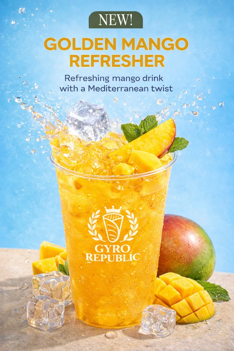Gyro Republic Golden Mango Refresher