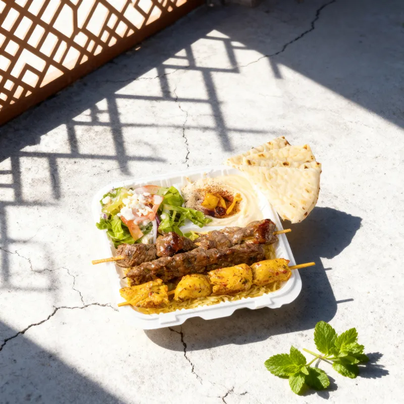 Gyro Republic Mixed Grill Plate