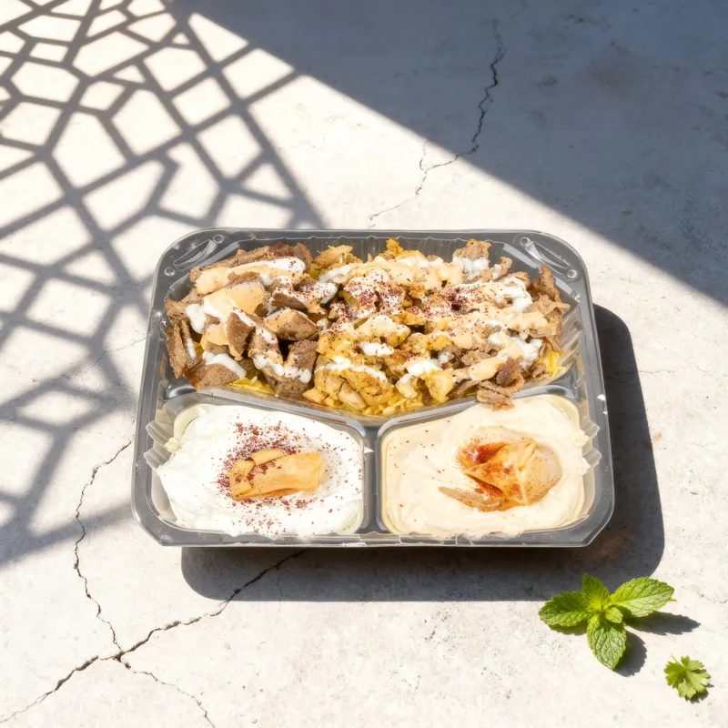 Gyro Republic Tri-Meat Plate