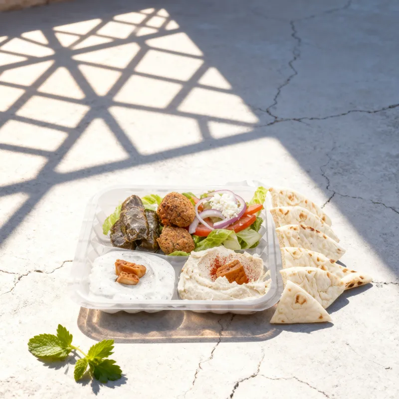 Gyro Republic Veggie Plate