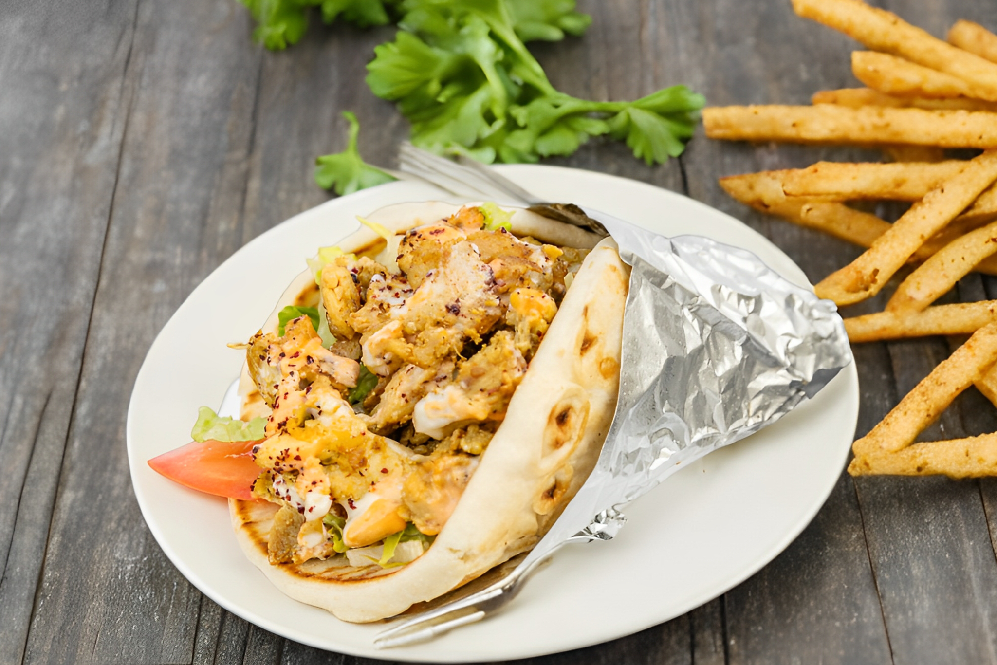 chicken gyro