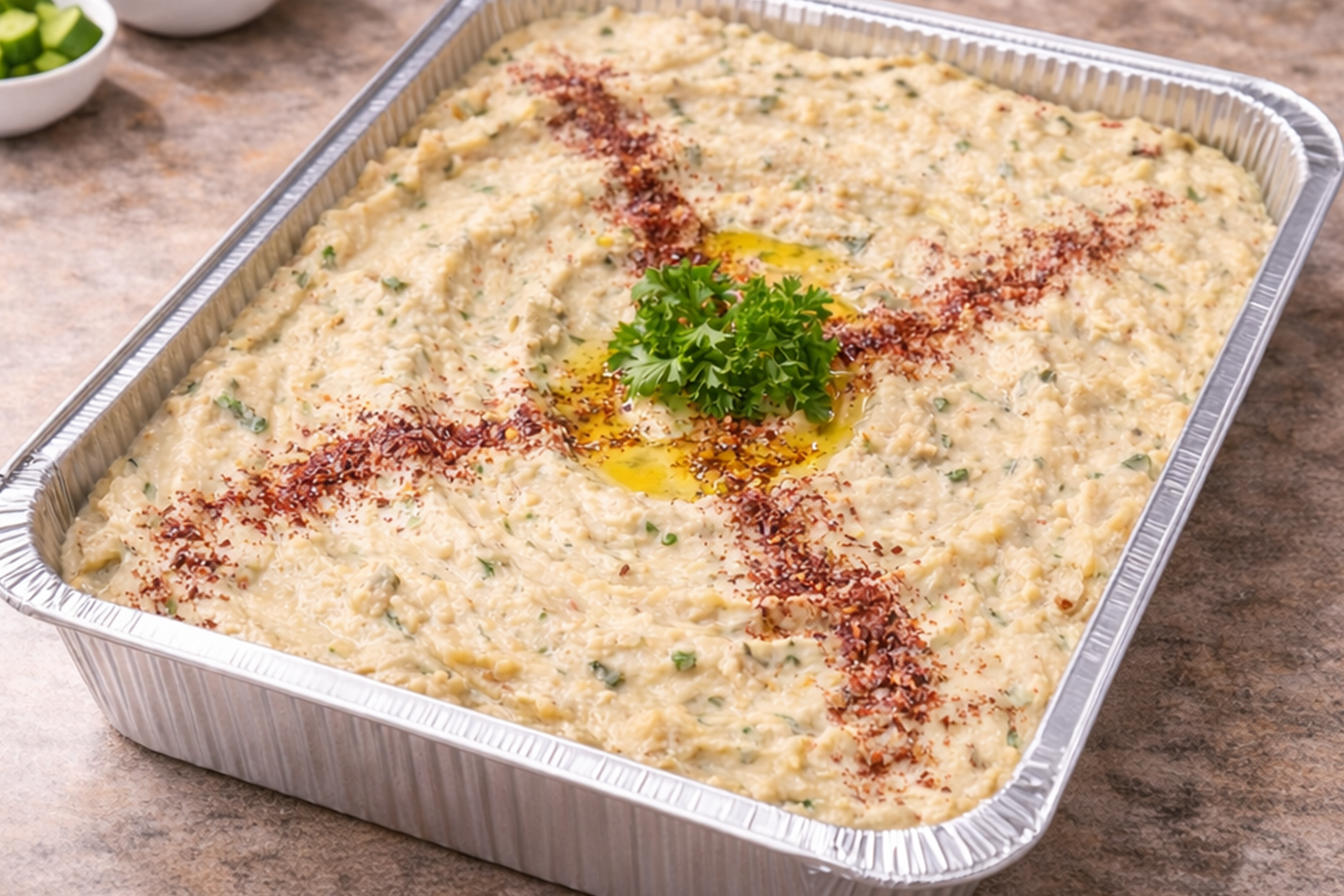 Baba Ganoush tray