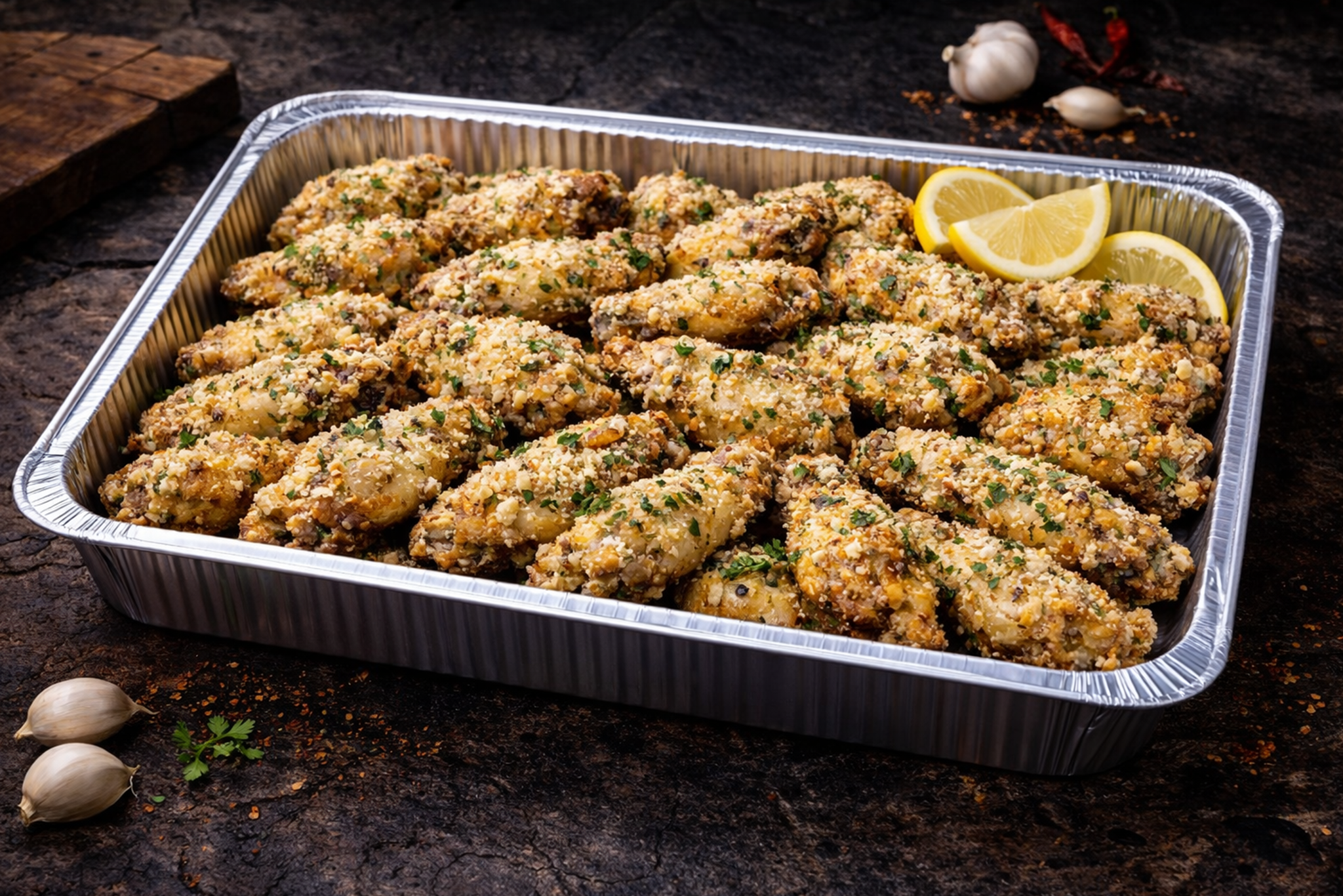 Garlic Parm Tray