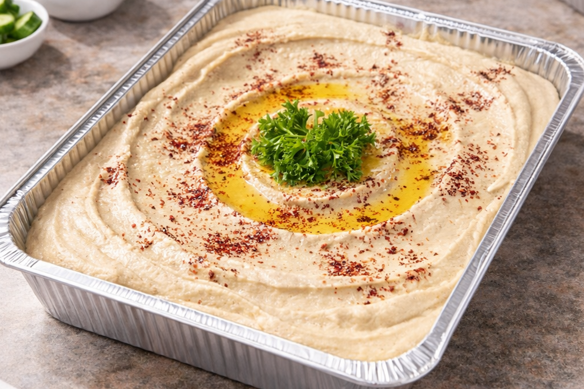 Hummus tray